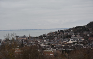 Très belle vue sur Houlgate