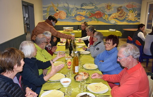 Début de notre dîner