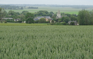 Vue sur le Village de Meuvaines