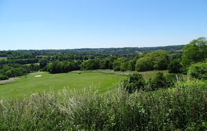 Vue sur le Golf d'Houlgate