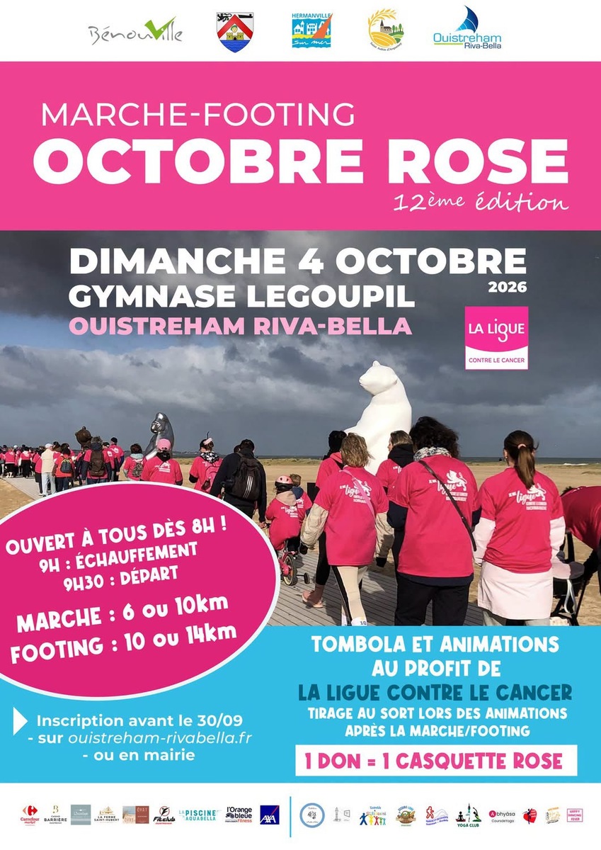 Randonnée Octobre Rose Ouistreham