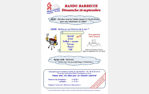 Rando Barbecue aux Prairies de la mer