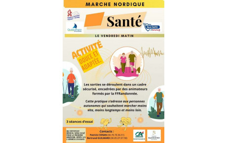 Marche nordique santé