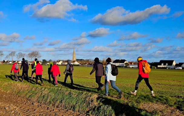 Marche rapide : COURSEULLES SUR MER