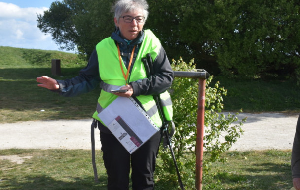 Sur les Falaises du Bessin :Longues sur mer